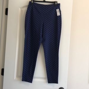 Leggings Navy/Royal Blue pattern